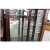 Image 3 : LOVELY 4 SHELF GLASS SIDE HEPPLE WHITE CHINA CABINET
