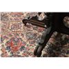 Image 4 : GREAT WALNUT MARBLE TOP STAND WITH BLACK MARBLE 33"