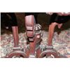 Image 4 : OVAL WALNUT MARBLE TOP STAND