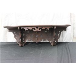 WALNUT WALL SHELF
