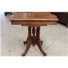 Image 1 : SHAPED TOP WALNUT STAND