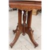 Image 3 : SHAPED TOP WALNUT STAND
