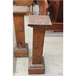 CHOICE 4 OAK PEDESTALS