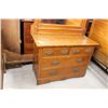 Image 5 : 2 PIECE OAK BEDROOM SET