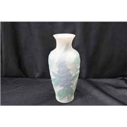 SATIN GLASS PUFFY VASE