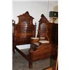 Image 1 : GREAT VICTORIAN MARBLE TOP BEDROOM SET BED 94" TALL