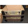 Image 4 : UNUSUAL SIZE TRUNK WITH INSERT 17 1/2 X 18