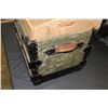 Image 5 : UNUSUAL SIZE TRUNK WITH INSERT 17 1/2 X 18