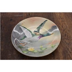 EARLY GAME PLATE BY BLAKEMAN & HENDERSON - LIMOGES FRANCE
