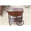 Image 1 : MAHOGANY TEA CART