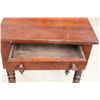 Image 2 : EARLY 2 DRAWER CHERRY STAND