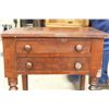 Image 3 : EARLY 2 DRAWER CHERRY STAND