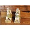 Image 1 : MATCHING PAIR OF PORCELAIN STATUES BY SYLVAN