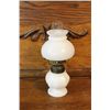 Image 1 : MINIATURE MILK GLASS LAMP