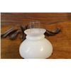 Image 2 : MINIATURE MILK GLASS LAMP