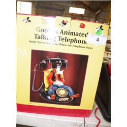 New in Box Goof's Animated Talking Telephone