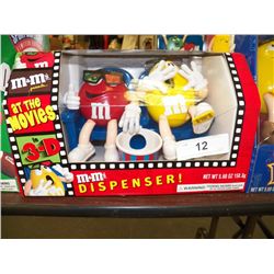 M & M Dispenser  "At The Movies"