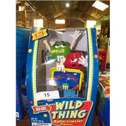 M & M Wild Thing Roller Coaster Dispenser