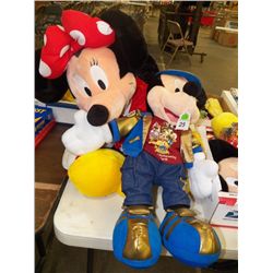 Mickey & Minnie Mouse 50 Year's Stuffed Animals