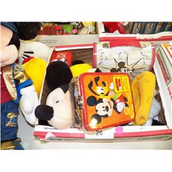 Mickey Mouse Lunch Pail, Sandwich Box With 101 Dalmatians & More