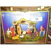 Image 1 : 11 Piece Hanccrafted Resin Nativity