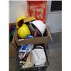Image 1 : Misc. Lot of Hard Hats & working items