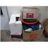 Image 1 : 3 Boxes of Misc. X-Mas Lights-one Lighted Deer