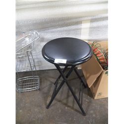 Small Black Folding Chair