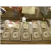 Image 1 : 1 Dollar Silver Certificates 5 of them