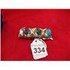 Image 1 : 8" Bracelet with 8 Stones Marked 925