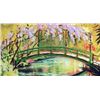 Image 2 : Michele Byrne, Monets Japanese Bridge, Signed Print