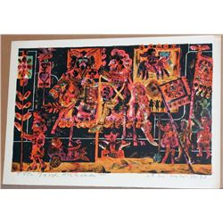 Norman Laliberte, Tarot Cards,  Signed Lithograph