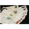 Image 2 : 1962-1970 First Day Issue Postal Stamp W/Envelope; Various Events & People; Lot of 80