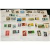 Image 1 : 1965-1971 First Day Issue Postal Stamp W/Envelope; Various Events & People; Lot of 50
