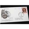 Image 1 : 2005 First Day Issue Postal Stamp W/Envelope and 2005-P Ocean in View Nickel