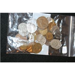 Foreign Coin; Various Dates, Conditions & Denominations; Lot of 50