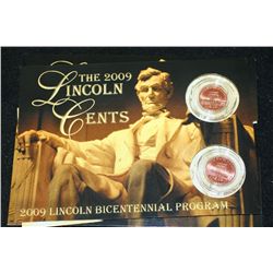 2009 Lincoln-Presidency Penny Set; P&D Mints