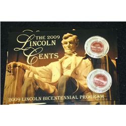 2009 Lincoln-Presidency Penny Set; P&D Mints