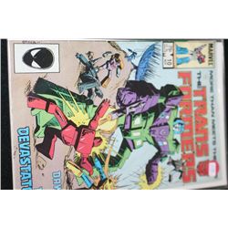 1985 Marvel Comics; The Trans Formers "Dawn of The Devastator!" Edition