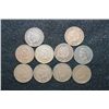 Image 1 : Indian Head One Cent; Various Dates & Conditions; Lot of 10