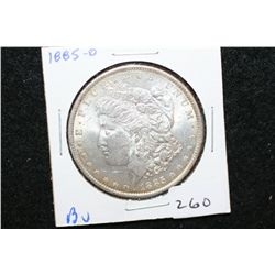 1885-O Silver Morgan $1; BU