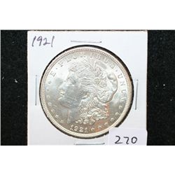 1921 Silver Morgan $1