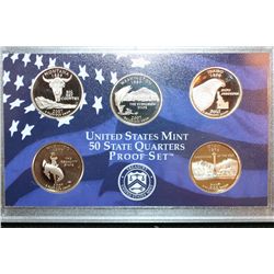 2007-S US Mint State Quarter Proof Set