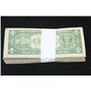 Image 2 : US Silver Certificate $1; Blue Seal, Various Dates & Conditions; Some Star Notes, Lot of 100