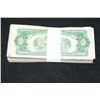 Image 2 : United States Note $2; Red Seal, Various Dates & Conditions; Lot of 100