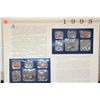 Image 2 : 1993 US Mint Coin Set; P&D Mints; UNC W/Postal Stamp Commerating Bill Clinton signs NAFTA Dated 1994