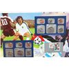 Image 1 : 1994 US Mint Coin Set; P&D Mints, UNC W/Postal Stamp Commerating World Cup Soccer Kick Off Dated 199