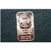 Image 1 : 2012 Copper Ingot; .999 Fine Copper 1 Oz.