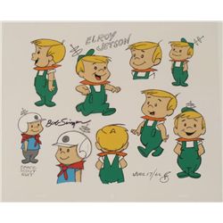Elroy Jetson Signed Original Model Cel Animation Art