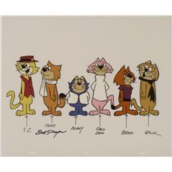 Top Cat & Friends Signed Orig Model Cel Animation Art